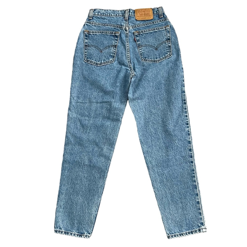 Vintage 1995 Levi’s 521 Tapered Fit Tapered Leg Ultra High Rise Mom Jeans 10P